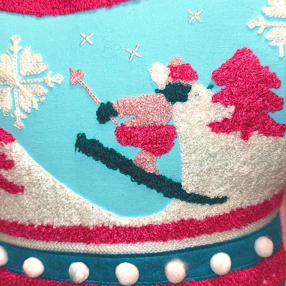 Cynthia Rowley Ski Sweater Pillow - Picture 3 of 3